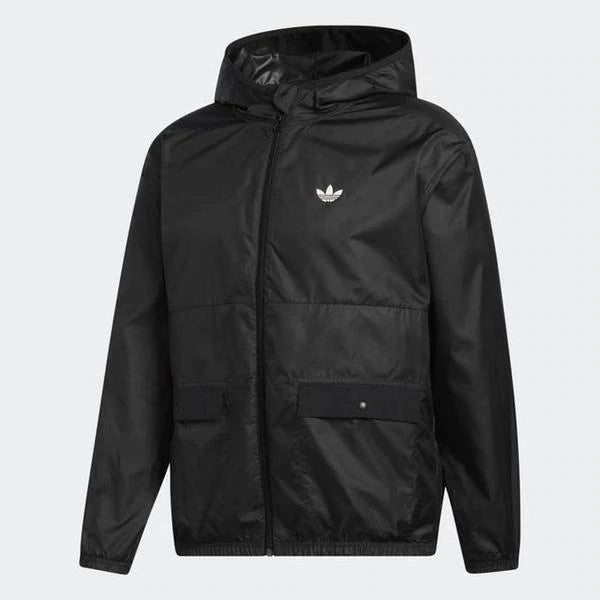 Adidas Lightweight Windbreaker Jacket Black