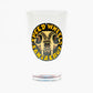 Santa Cruz Speed Wheels Skull Pint Glass Clear O/S