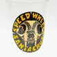 Santa Cruz Speed Wheels Skull Pint Glass Clear O/S