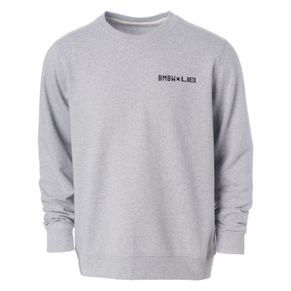 Lib Tech x BMBW Snowboards Heather Grey Crewneck 2025