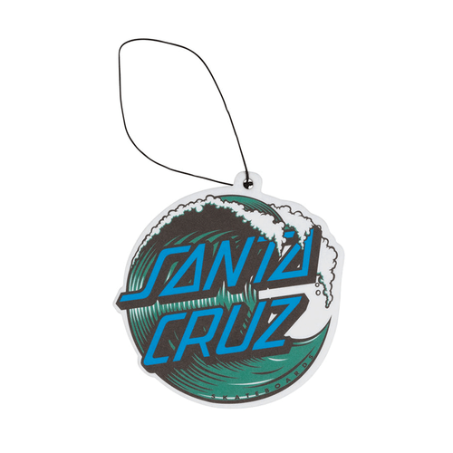 Santa Cruz Air Freshener Wave Dot Blue Multi