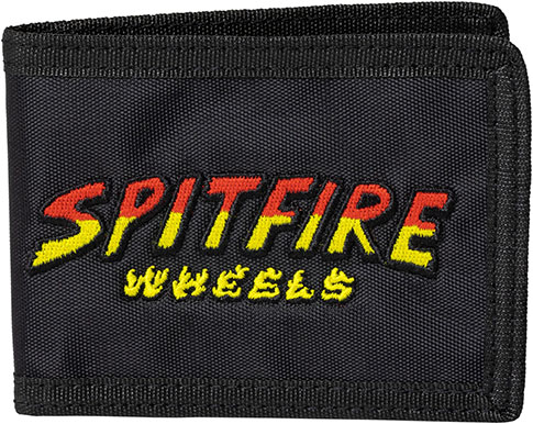 SPITFIRE HELL HOUND BI FOLD WALLET BLACK