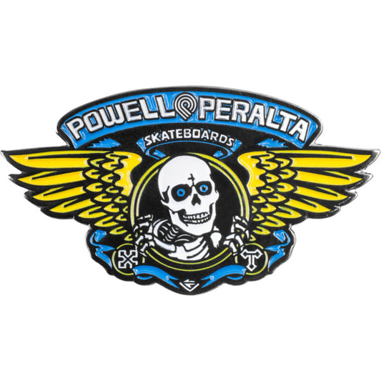 Powell Peralta Skateboards Winged Ripper Blue Lapel Pin O/S