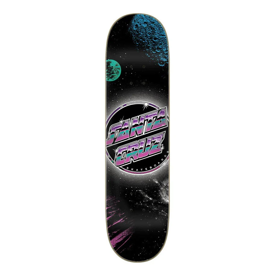 Santa Cruz Chrome Dot Space Everslick Deck 8.0 x 31.6