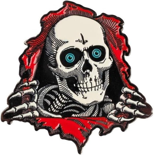 Powell-Peralta Ripper Lapel Pin Red