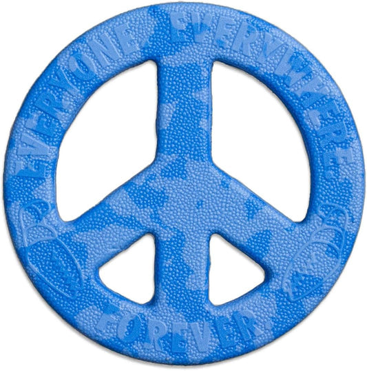 Crab Grab Peace of Foam Snowboarding Stom Pad Blue Swirl