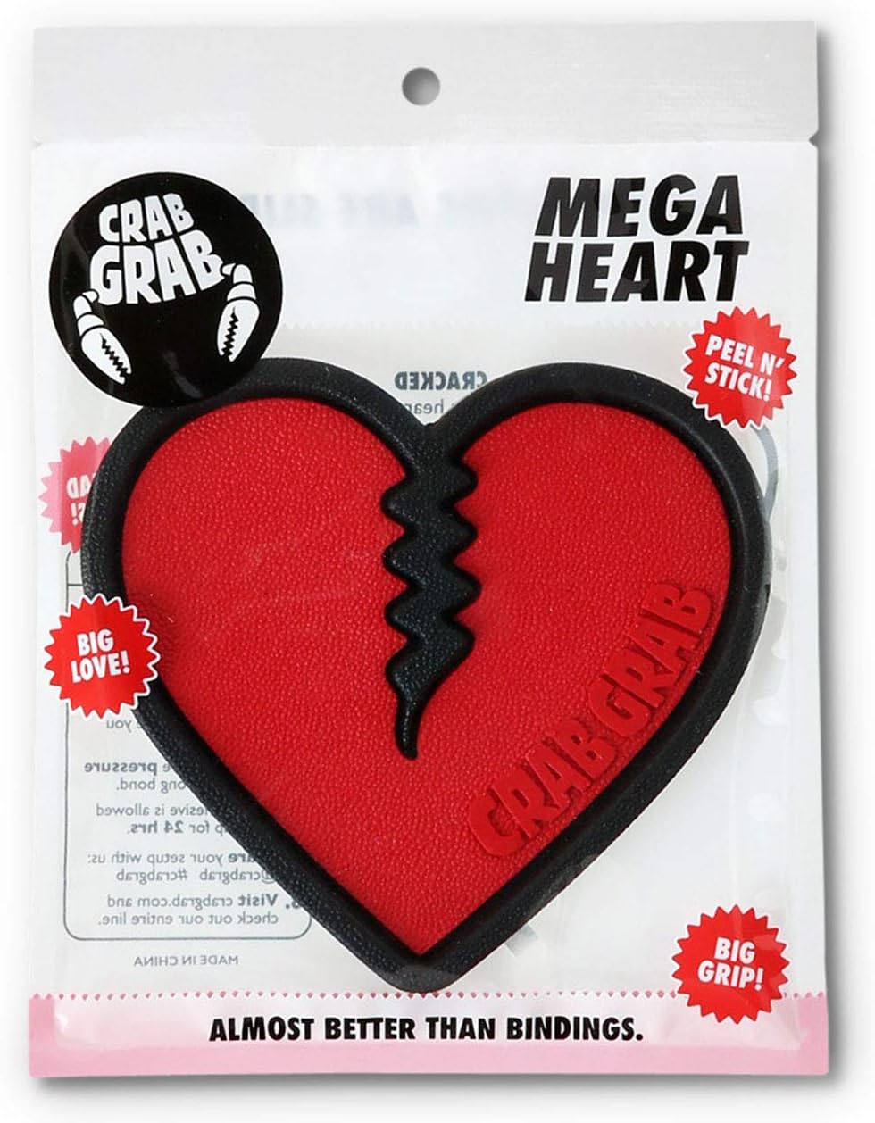 Crab Grab Mega Heart Stomp Pad