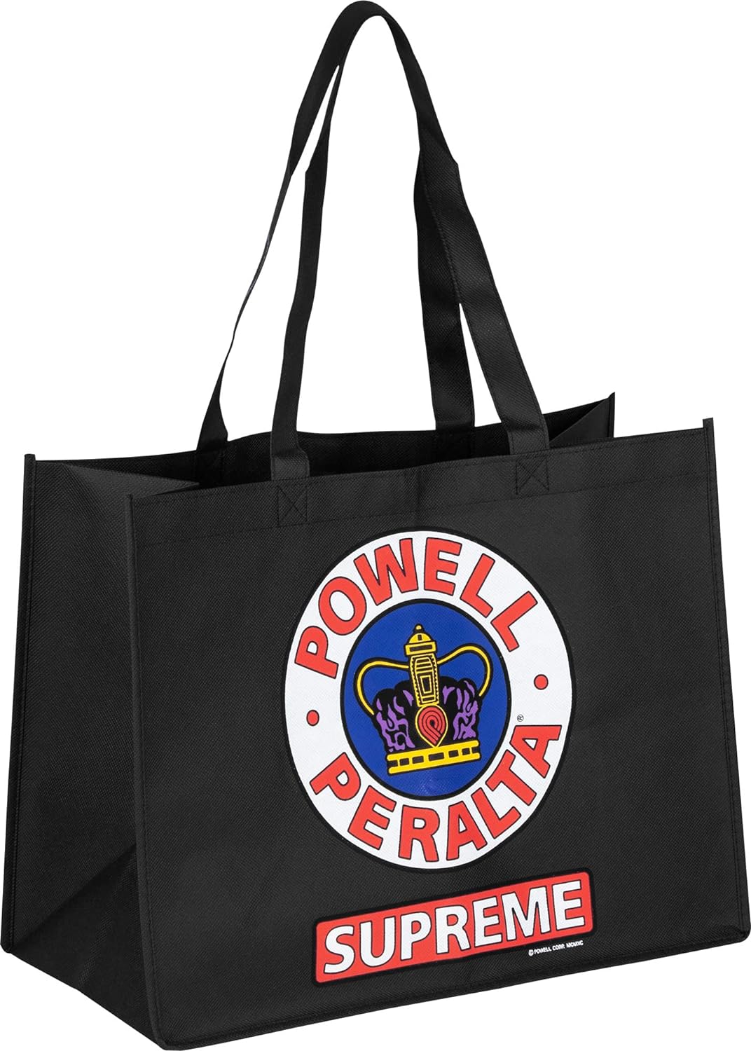 Powell Peralta Supreme Shopping Hand Bag Black