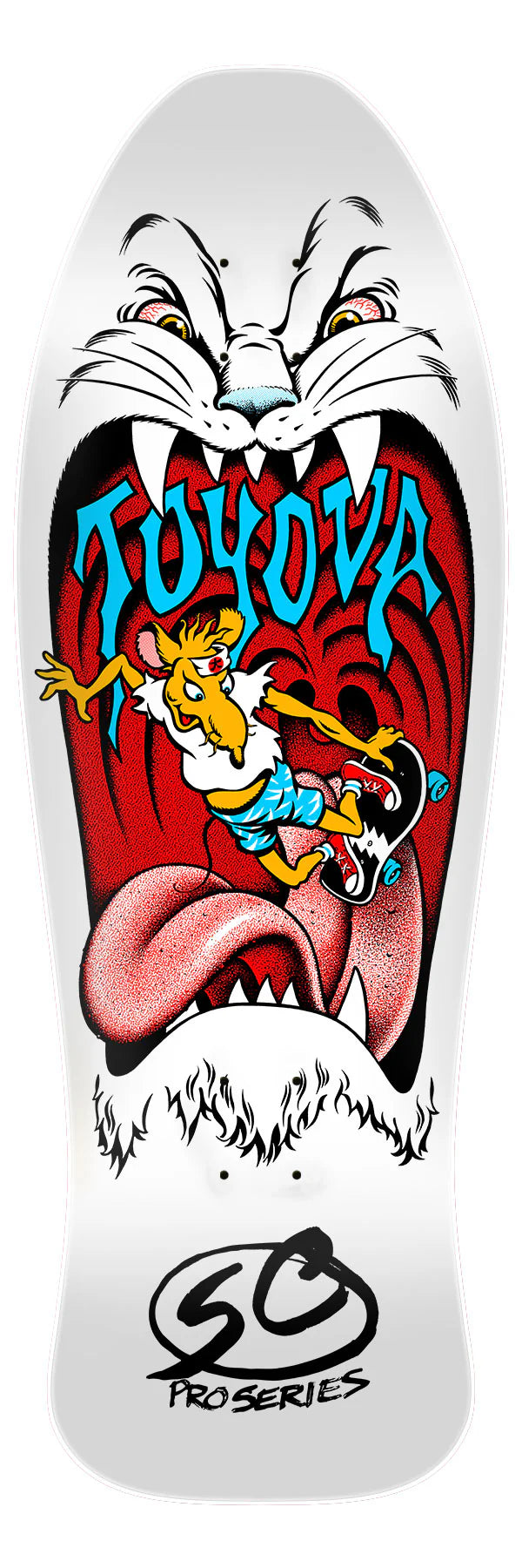 Santa Cruz Toyoda Reissue Skateboard Deck 10.4'