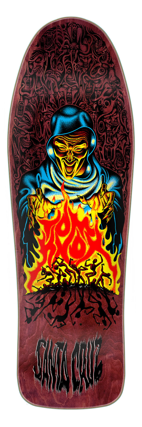 Santa Cruz Tom Knox Firepit Reissue Deck 10.07 x 31.275"