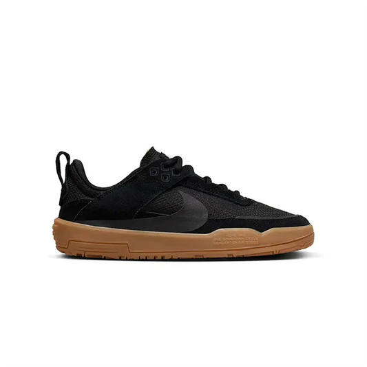 Nike SB Day One Black/Gum Kids Skate Shoes