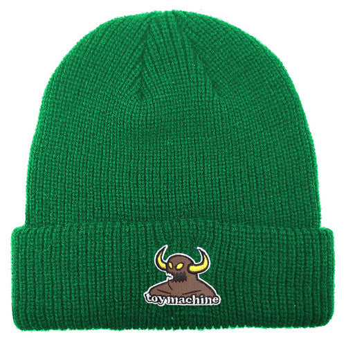 Toy Machine Skateboard Beanie Monster Kelly Green