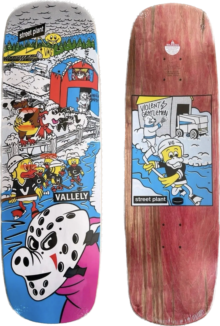 Street Plant Mike Vallely Barnyard X Violent Gentlemen Deck