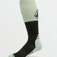 Volcom Mens Splitz Wool Blend Over-The-Calf Sock - Agave