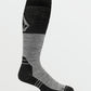 Volcom Mens Splitz Wool Blend Over-The-Calf Sock - Heather Gray