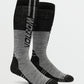 Volcom Mens Splitz Wool Blend Over-The-Calf Sock - Heather Gray