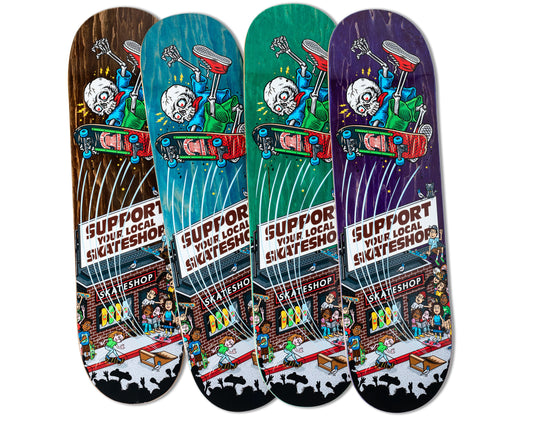 Skate Shop Day Shop Keepers Deck X Todd Bratrud Assorted Colors