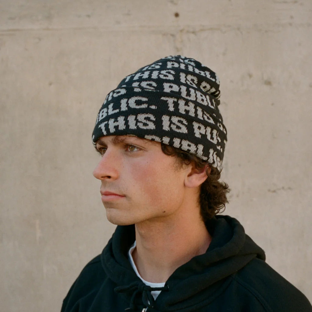 Public Snowboards This Is Public Beanie