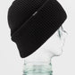 Volcom Men's Black Roller Beanie