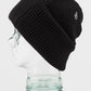 Volcom Men's Black Roller Beanie