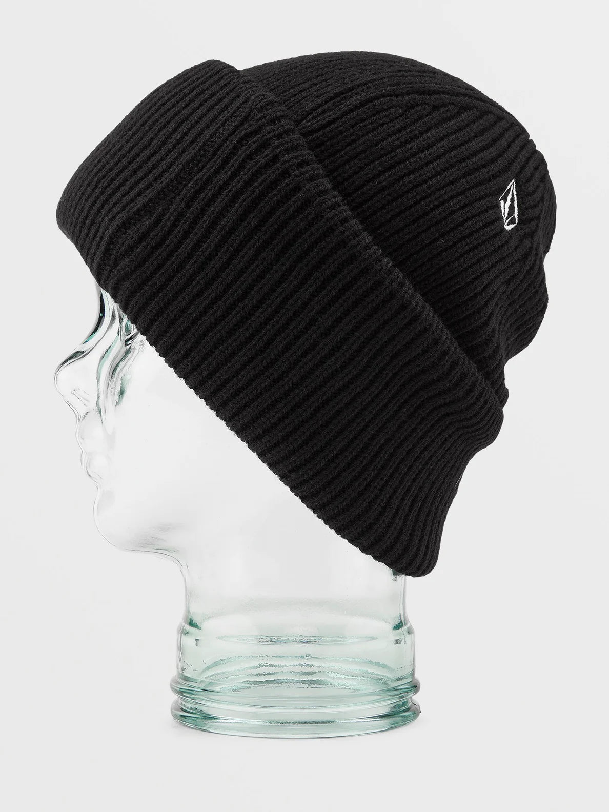 Volcom Men's Black Roller Beanie