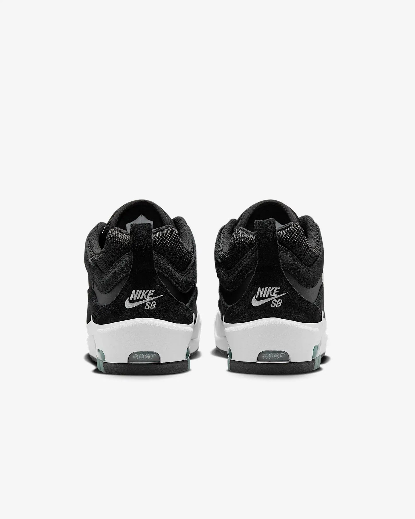 Nike Air Max Ishod Men's Black White Skateboarding Shoes