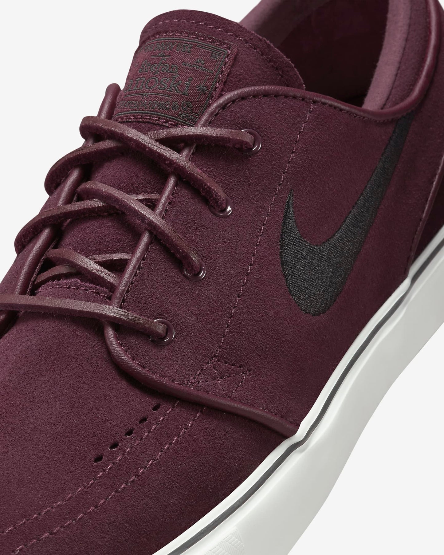 Nike SB Zoom Janoski OG+ Burgundy Skateboarding Shoe