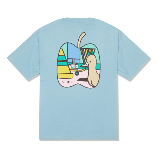 Nike SB Apple Pigeon T-Shirt - Worn Blue