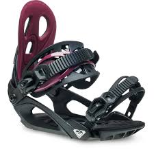 Roxy Womens Snowboard Bindings Wahine Black/Purple