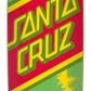 Santa Cruz Skateboards Complete Rasta Tie Dye Street Cruzer 8.79in x 29.05in