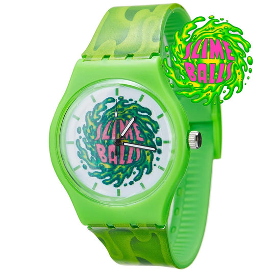 Slime Balls Wrist Watch Time Keeper Green