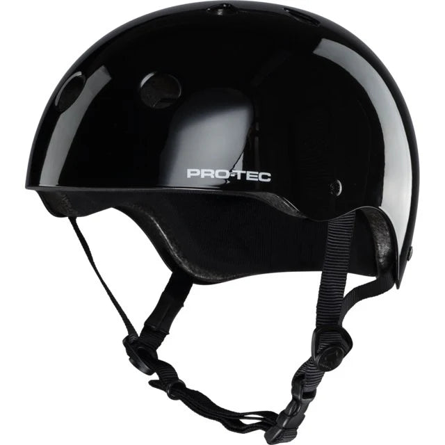 Pro-Tec Classic Skate Gloss Black Helmet