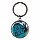 Santa Cruz Wave Dot Skateboarding Key Chain