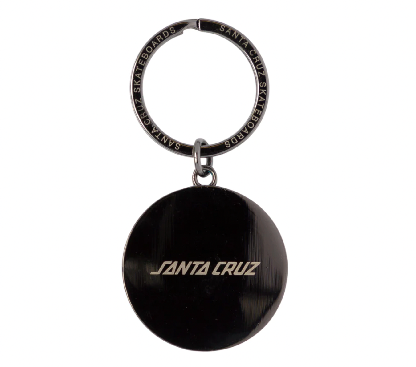 Santa Cruz Wave Dot Skateboarding Key Chain