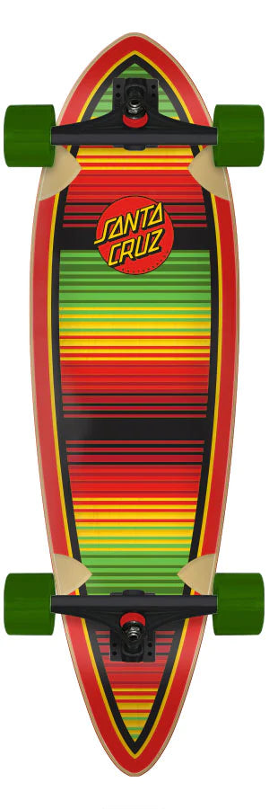 Santa Cruz Serape Dot Pintail Cruzer 9.20in x 33in