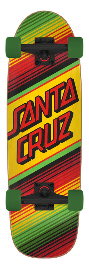 Santa Cruz Skateboards Complete Serape Street Skate Cruzer 8.79in x 29.05in