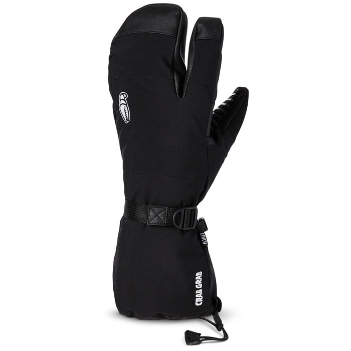 Crab Grab Cinch Trigger Mitten Black