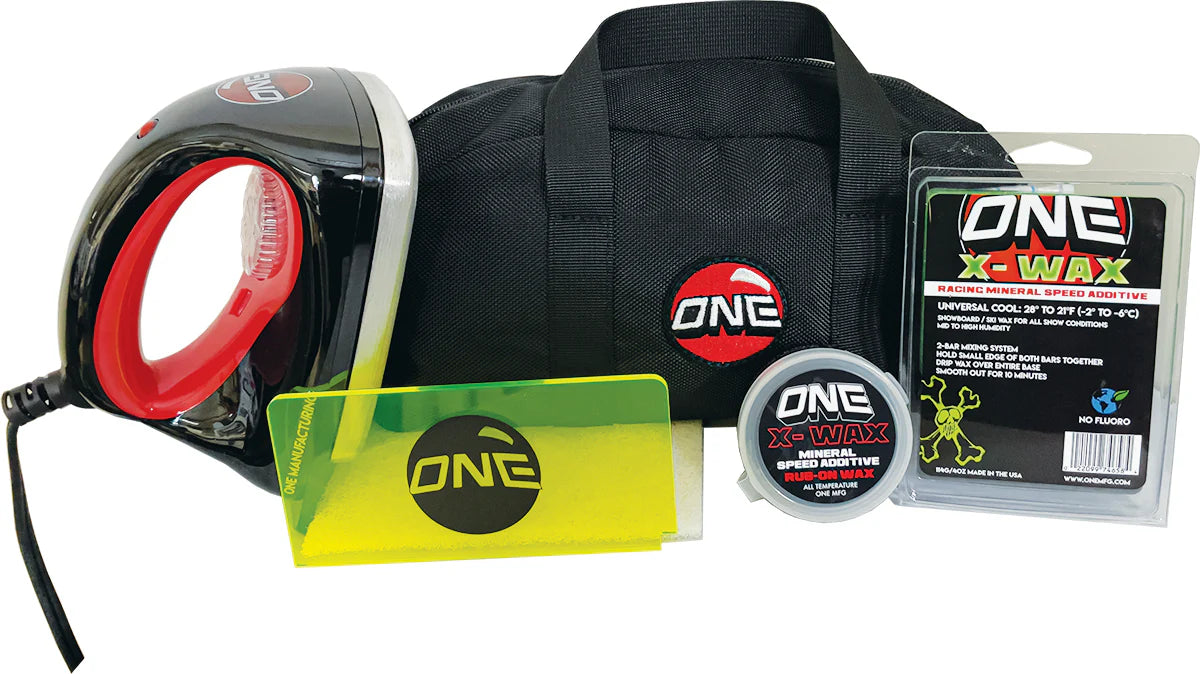 One Ball Hot Wax Snowboard Tuning Kit