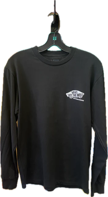 Vans Off The Wall Long Sleeve T-Shirt Black