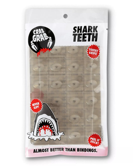 Crab Grab Shark Teeth snowboarding stomp pad Smoke