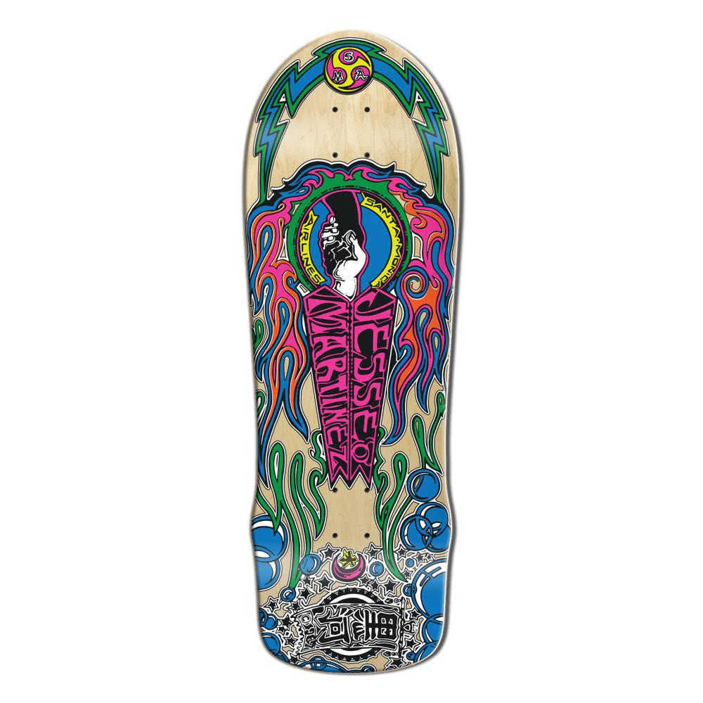 Santa Monica Airlines Jesse Martinez Hand Shake  Reissue Skate Deck