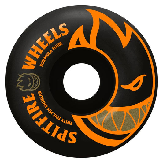 Spitfire Formula Four 99D Bighead Edition Black/Orange Skateboarding Wheels