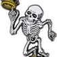 Powell Peralta Lapel Pin Bones Brigade Series 15 Rodney  Mullen Skeleton and Crown