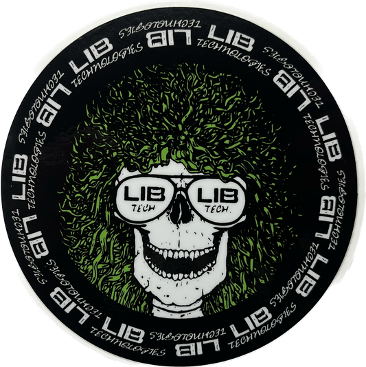 Lib Technologies Snowboards OG Skelly 'Doughboy' 4" Circle  Assorted Colors