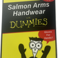 Salmon Arms Handwear For Dummies Snowboard Sticker 4"