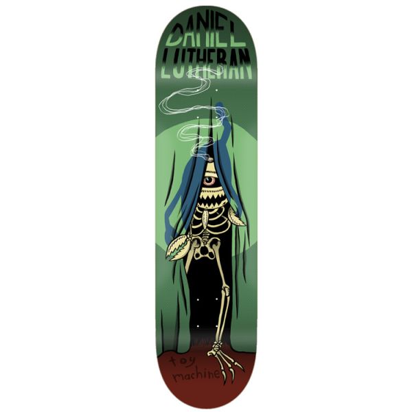 Toy Machine Daniel Lutheran Curtain 8.00 Deck