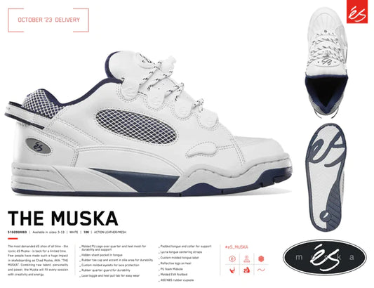 Es The Muska-White/Navy