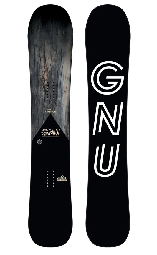 2021 Gnu Essential Service 155cm Mens Snowboard