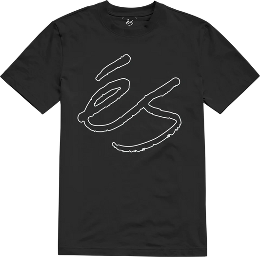 Es Skateboarding Script Tee