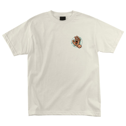 Santa Cruz Opus Overlay Hand Eco White T-Shirt